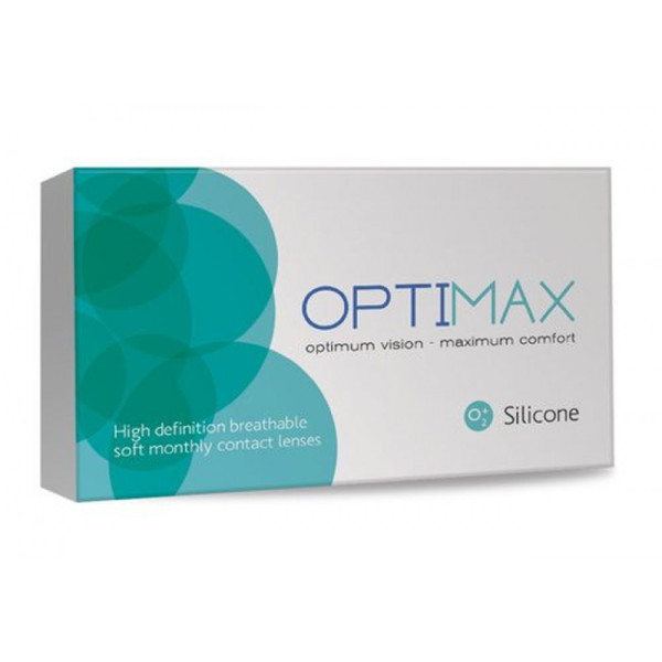 Optimax Silicone μηνιαίοι φακοί σιλικόνης υδρογέλης (3 φακοί)